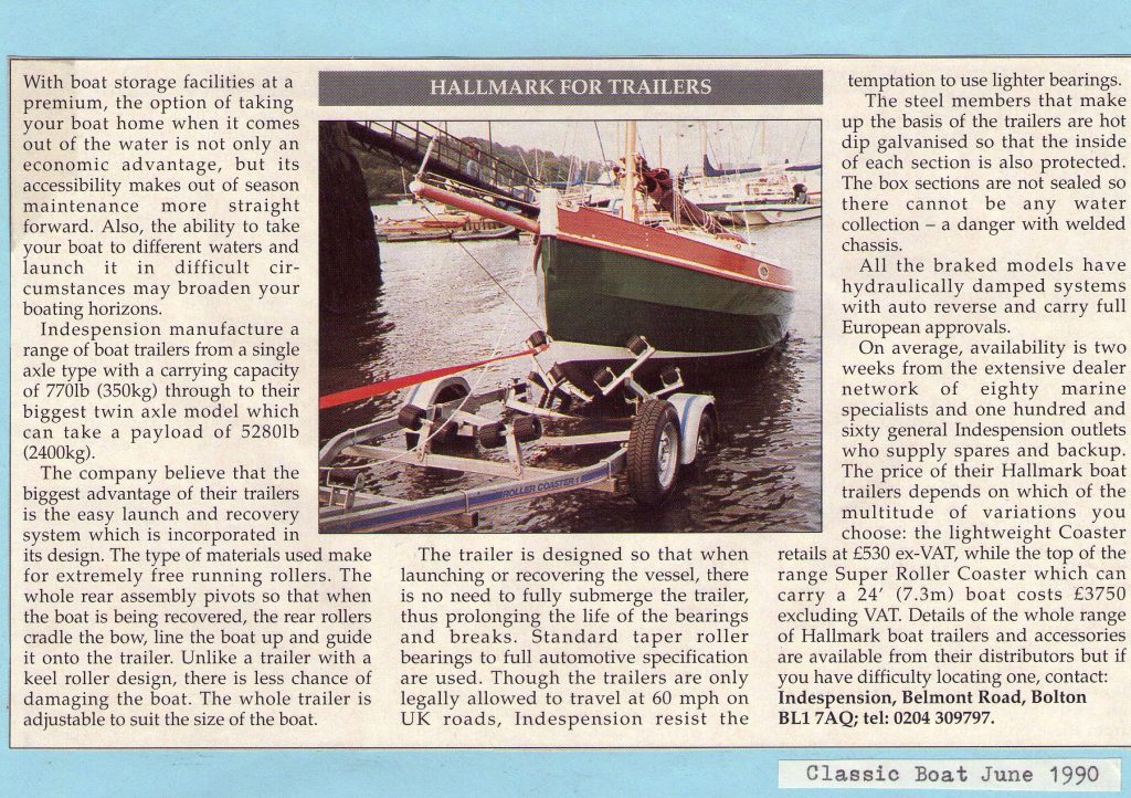 Classic Boat Magazine (June 1990)